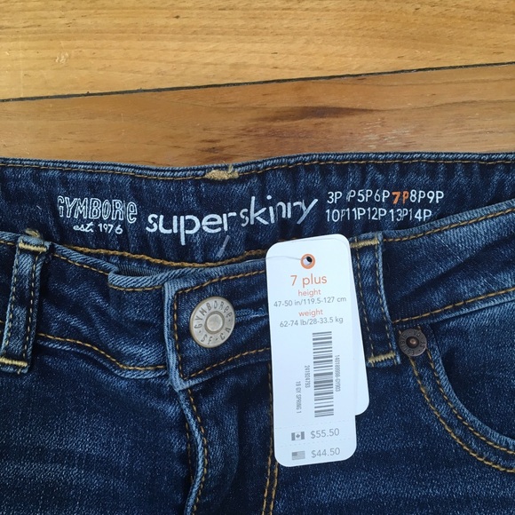 NWT Gymboree  Girls   7 Plus Jeans - Picture 3 of 6